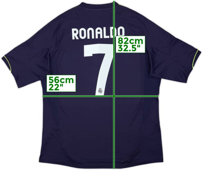 2012-13 Real Madrid Away Shirt Ronaldo #7 - 10/10 - (XL)