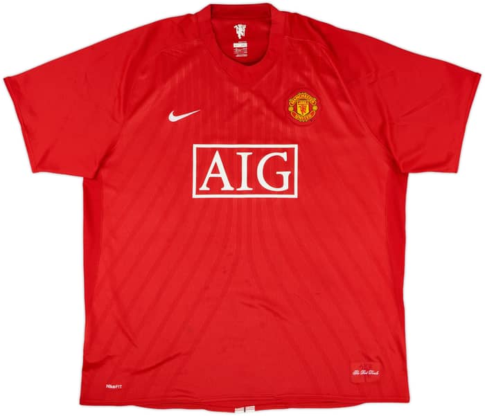 2007-09 Manchester United Home Shirt Rooney #10 - 6/10 - (3XL)