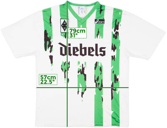 1994-95 Borussia Monchengladbach Home Shirt - 8/10 - (XXL)