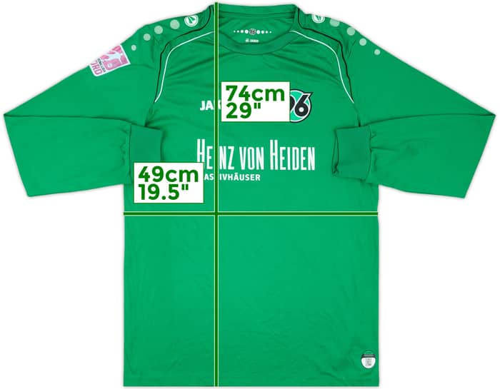 2014-15 Hannover II Match Issue GK Shirt #30
