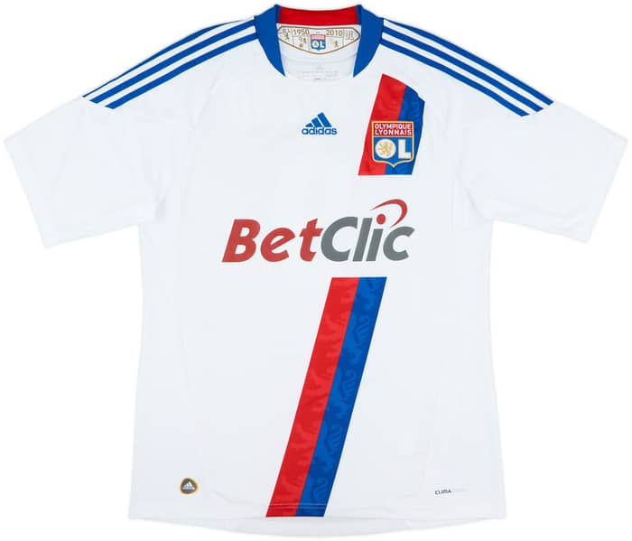 2010-11 Lyon Home Shirt Lisandro #9 - 10/10 - (M)