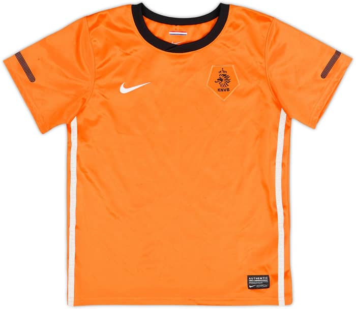 2010-11 Netherlands Home Shirt - 9/10 - (S.Boys)