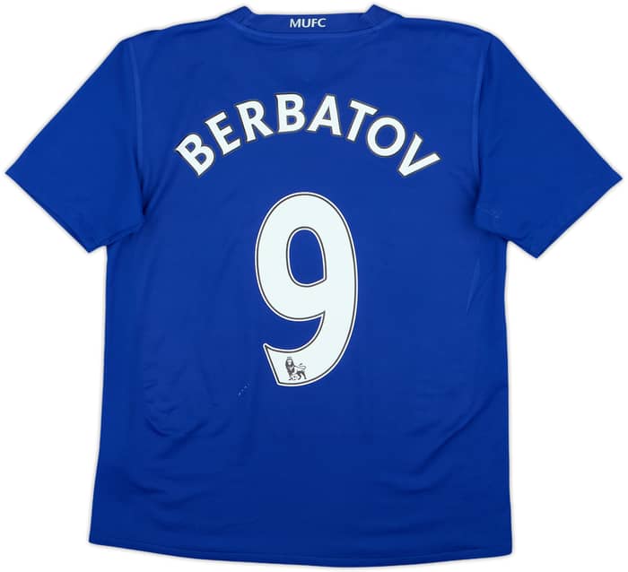 2008-09 Manchester United Third Shirt Berbatov #9 - 8/10 - (14-15 Years)