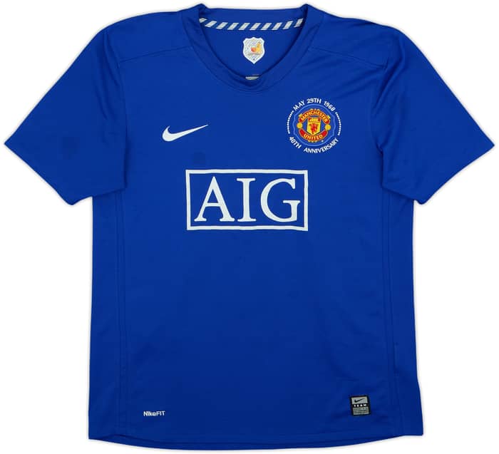 2008-09 Manchester United Third Shirt Berbatov #9 - 8/10 - (14-15 Years)
