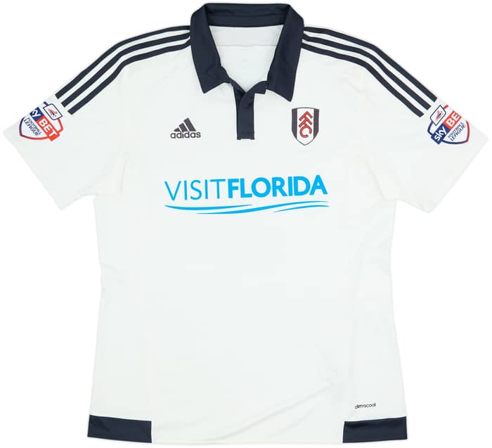2015-16 Fulham Signed Home Shirt Burgess #38 - 7/10 - (L)