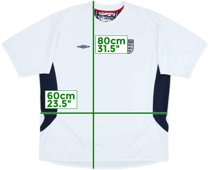 2004-06 England Umbro Training Shirt - 8/10 - (XXL)