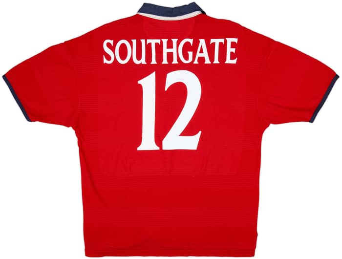 1999-01 England Away Shirt Southgate #12 - 6/10 - (XL)