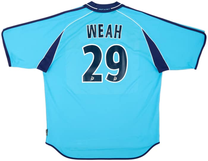 2000-01 Olympique Marseille Away Shirt Weah #29 - 6/10 - (XL)