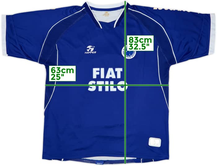2003 Cruzeiro Home Shirt #9 - 7/10 - (XL)
