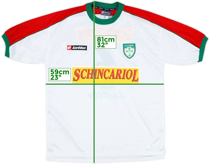 2000 Portuguesa Away Shirt #6 - 9/10 - (XL)