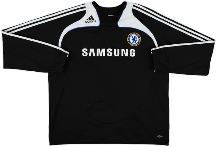 2008-09 Chelsea adidas Sweat Top - 9/10 - (XXL)
