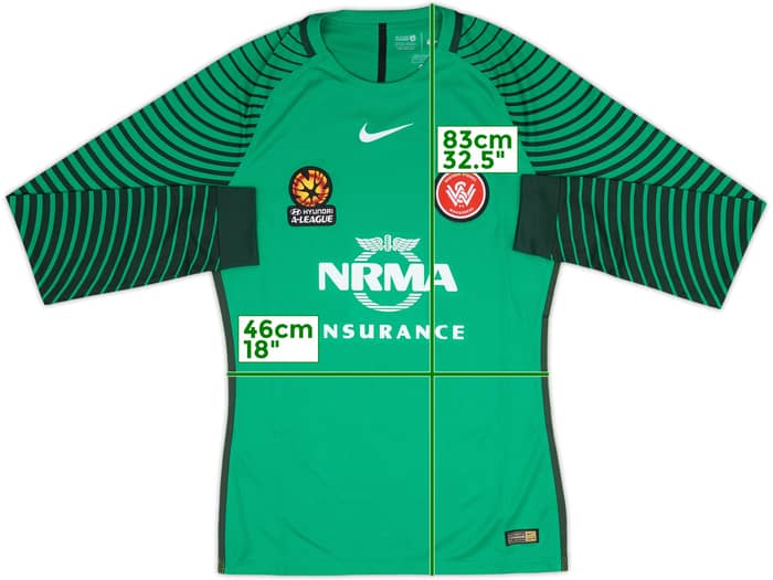 2016-17 Western Sydney Wanderers GK Shirt - 7/10 - (M)