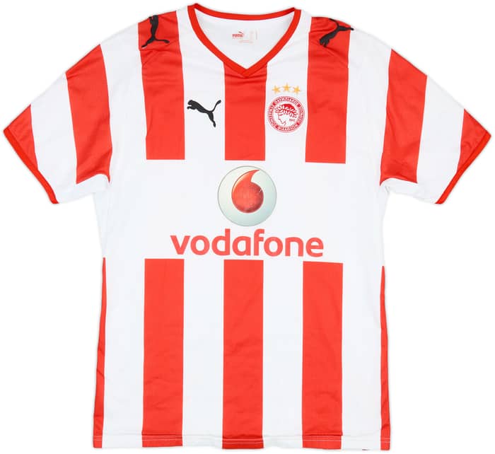 2008-09 Olympiacos Home Shirt - 7/10 - (M)