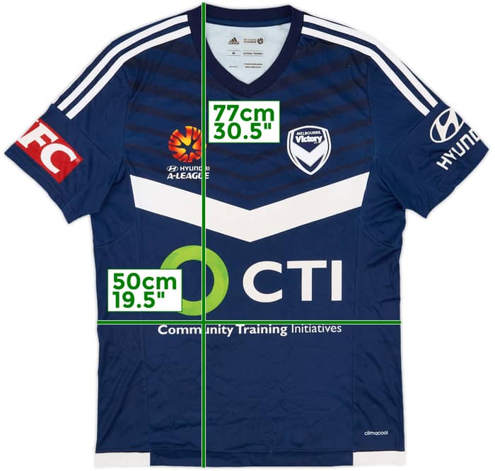 2015-16 Melbourne Victory Home Shirt - 7/10 - (M)