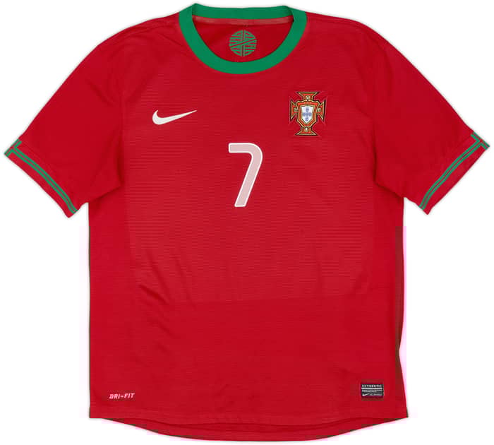 2012-13 Portugal Home Shirt Ronaldo #7 - 8/10 - (M)
