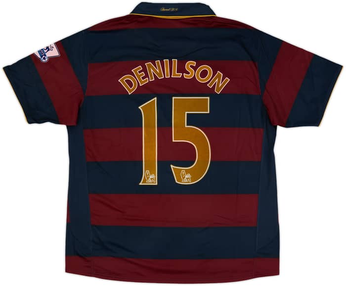 2007-08 Arsenal Third Shirt Denilson #15 - 8/10 - (XL)
