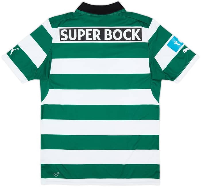 2013-14 Sporting CP Camiseta Local - 5/10 - (M)