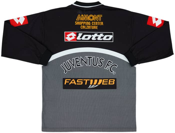 2001-02 Juventus Lotto Training L/S Shirt - 8/10 - (L)