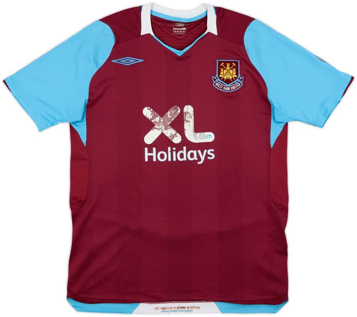 2007-08 West Ham Camiseta Local - 4/10 - (M)
