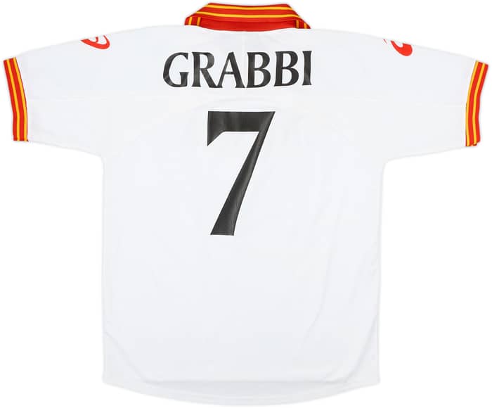2001-02 Messina Home Shirt Grabbi #7 - 8/10 - (M)