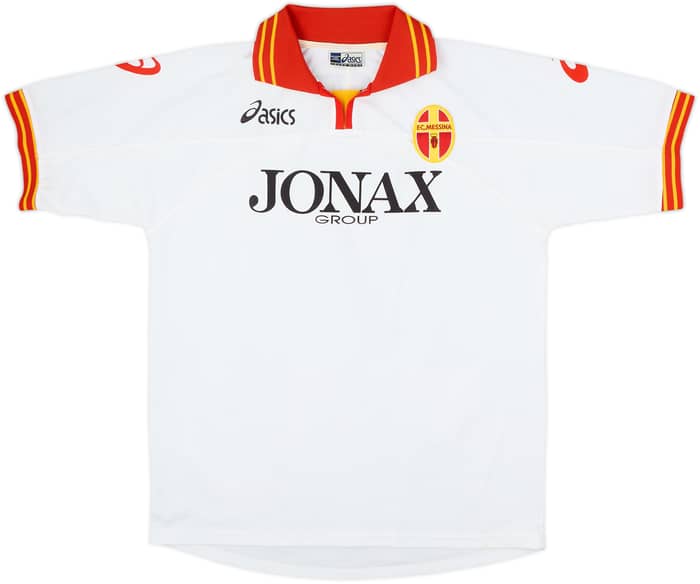 2001-02 Messina Home Shirt Grabbi #7 - 8/10 - (M)