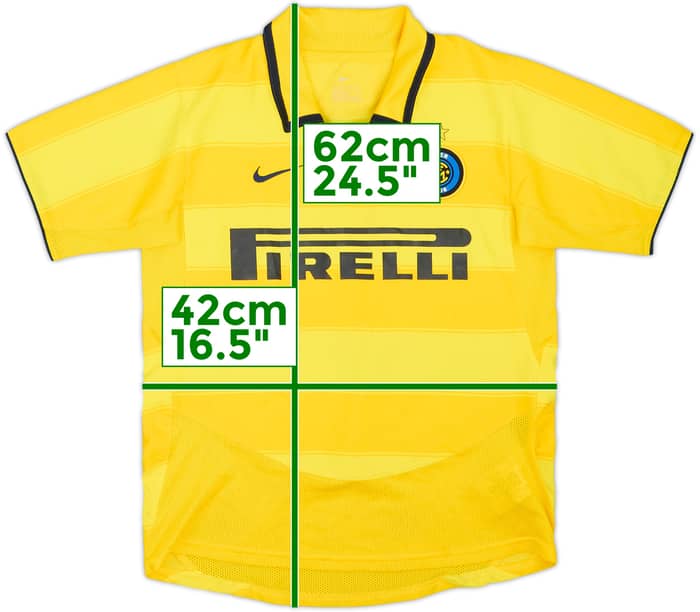 2003-04 Inter Milan Away Shirt - 6/10 - (9-10 Years)