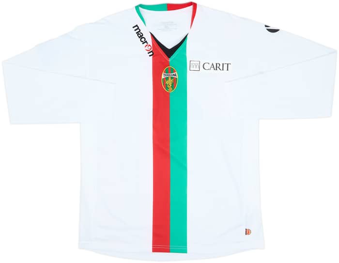 2010-11 Ternana Match Issue Away L/S Shirt #4