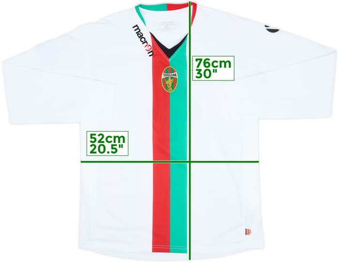 2010-11 Ternana Match Issue Away L/S Shirt #4