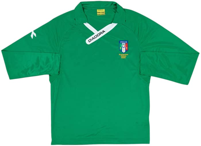 2000s Italy Diadora Referee L/S Shirt - 6/10 - (S)