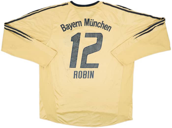 2004-05 Bayern Munich Away L/S Shirt Robin #12 - 5/10 - (XL)
