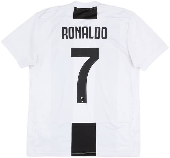 2018-19 Juventus Home Shirt Ronaldo #7 - 6/10 - (M)