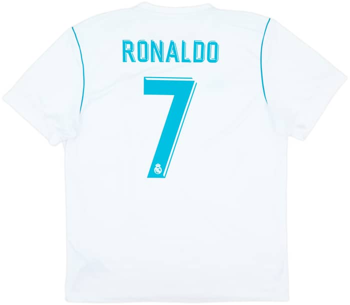 2017-18 Real Madrid Home Shirt Ronaldo #7 - 6/10 - (XL)