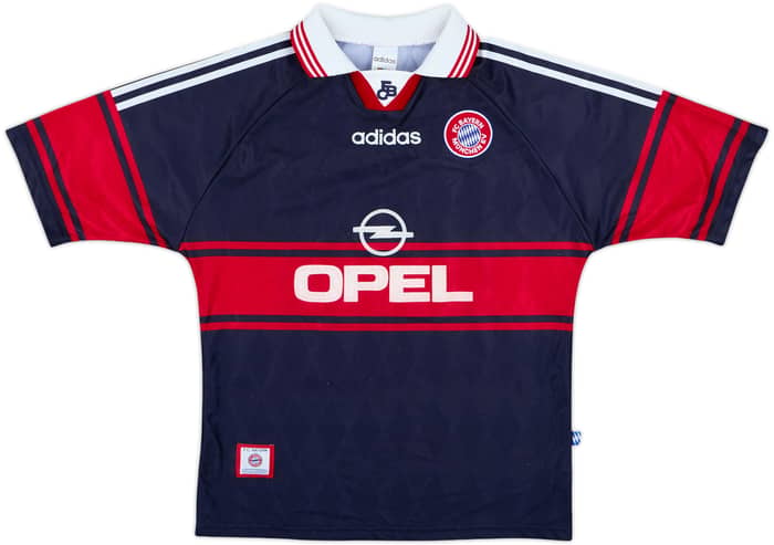 1997-99 Bayern Munich Home Shirt Schneider #11 - 8/10 - (15-16 Years)