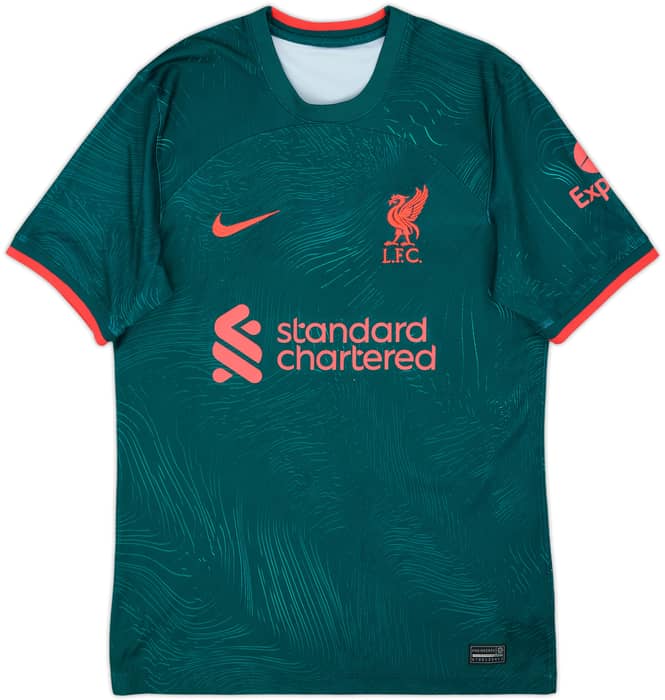 Camiseta de la tercera equipación del Liverpool 2022-23 Carvalho #28 - 6/10 - (S)