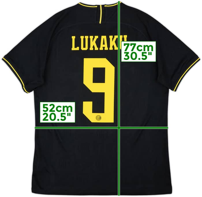 2019-20 Inter Milan Third Shirt Lukaku #9 - 9/10 - (L)