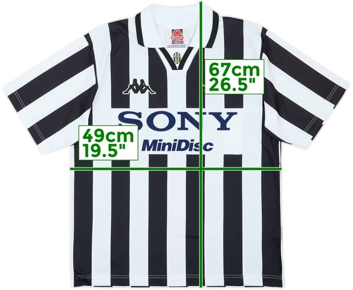1996-97 Juventus Basic Home Shirt - 8/10 - (15-16 Years)
