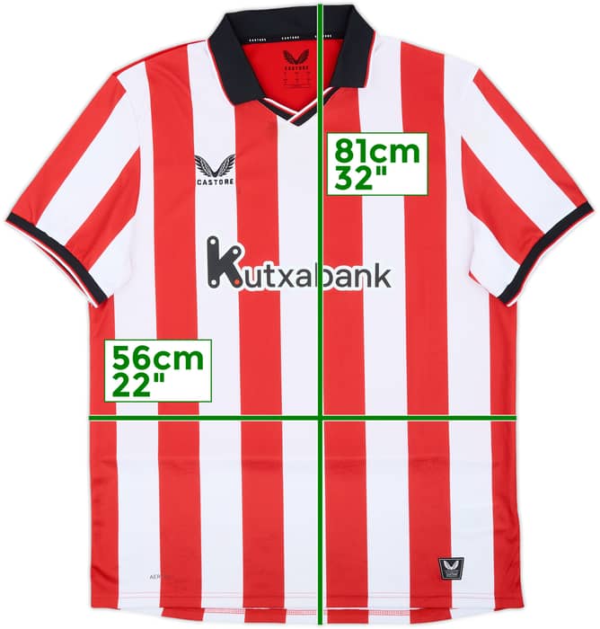 2025-26 Athletic Bilbao Home Shirt - 5/10 - (L)