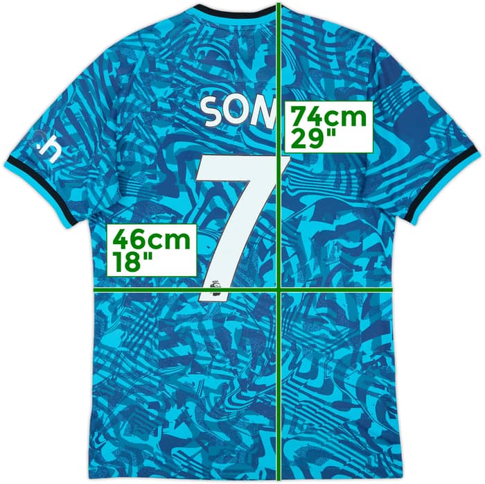2022-23 Tottenham Third Shirt Son #7 - 6/10 - (S)