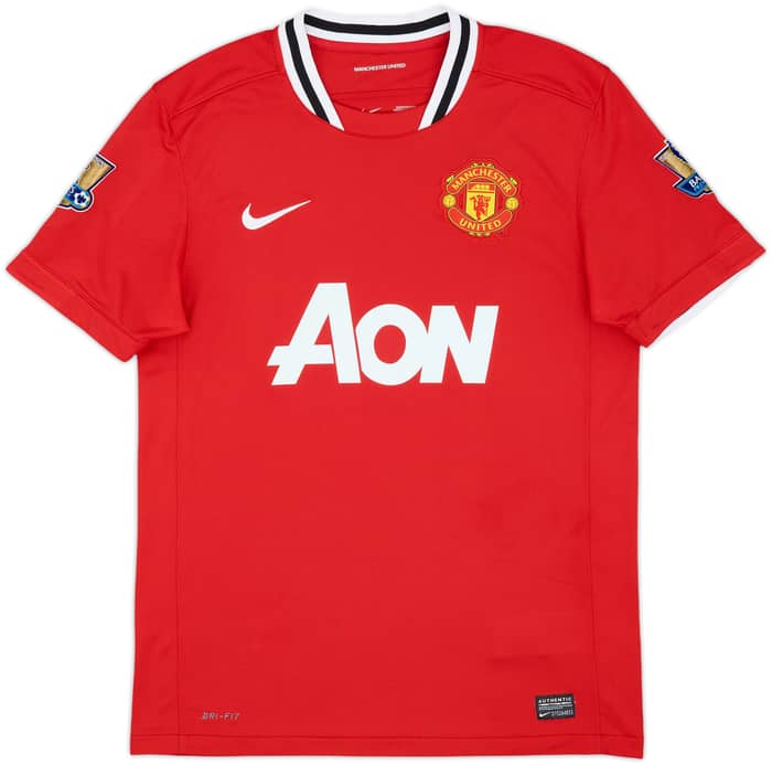 2011-12 Manchester United Home Shirt Chicharito #14 - 7/10 - (M)