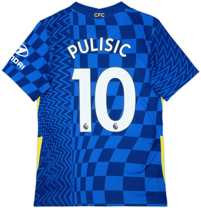 2021-22 Chelsea Home Shirt Pulisic #10 - 6/10 - (S)