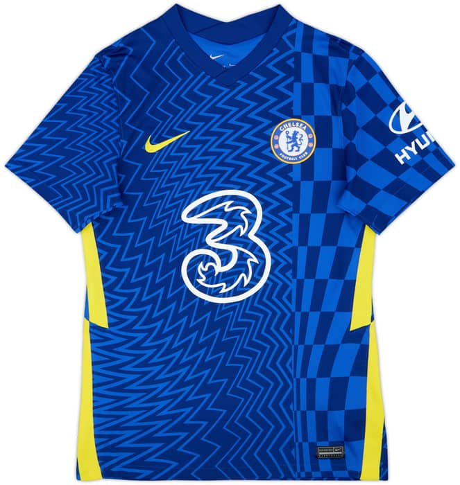 2021-22 Chelsea Home Shirt Pulisic #10 - 6/10 - (S)
