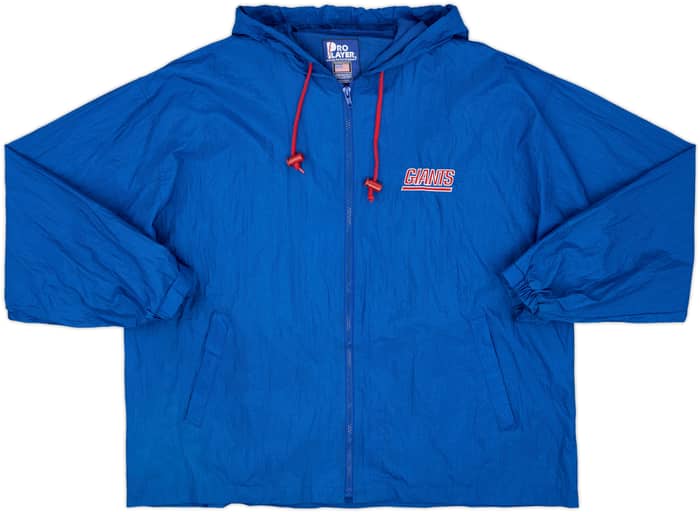 1990s New York Giants Pro Player Windbreaker Jacket - 9/10 - (XL)