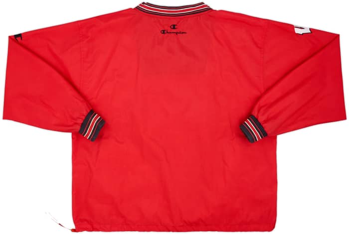 1990s Wisconsin Badgers Champion Pullover Rain Jacket - 8/10 - (L)