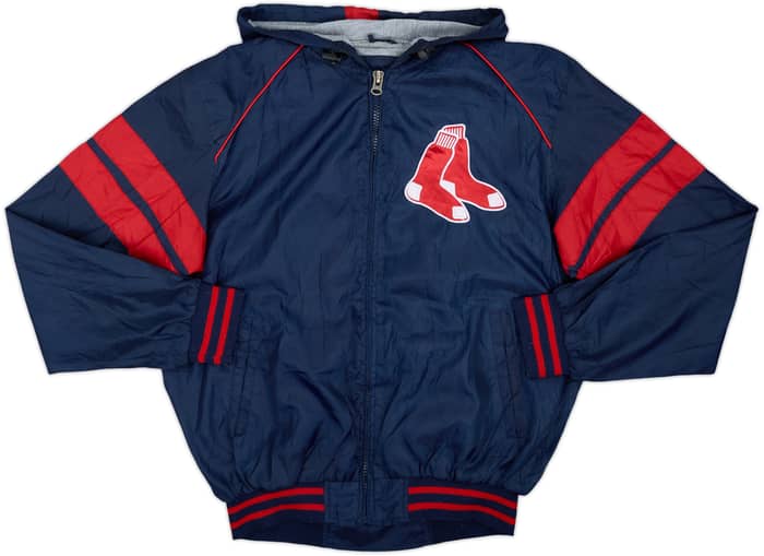2000s Boston Red Sox MLB Hooded Windbreaker Jacket - 8/10 - (M)