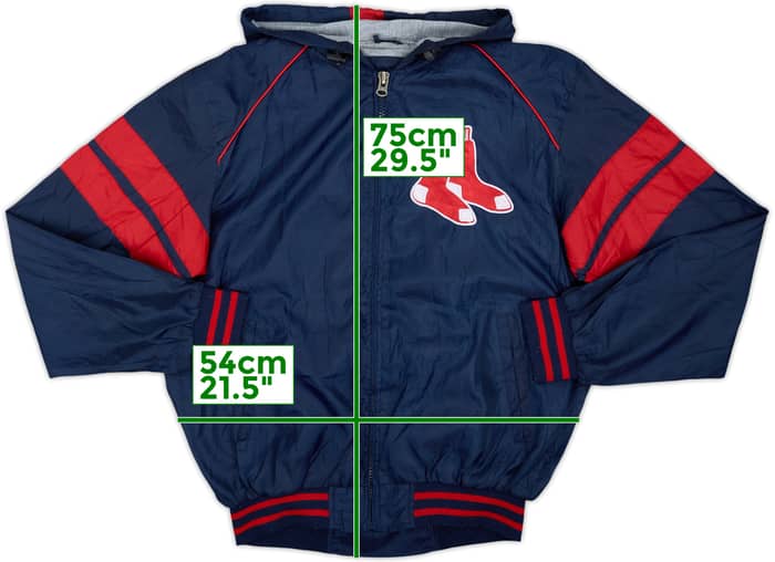 2000s Boston Red Sox MLB Hooded Windbreaker Jacket - 8/10 - (M)