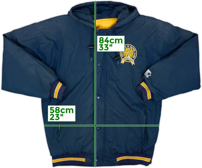 1990s Notre Dame Fighting Irish Starter Rain Coat - 5/10 - (L)
