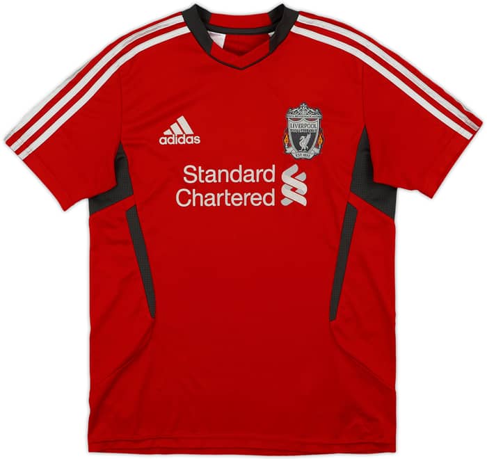 2011-12 Liverpool adidas Training Shirt - 6/10 - (13-14 Years)
