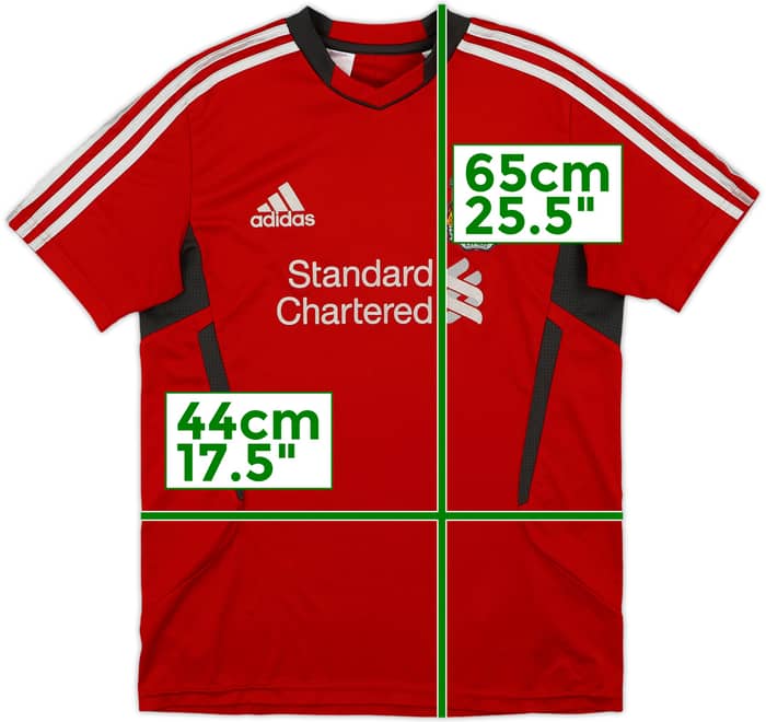 2011-12 Liverpool adidas Training Shirt - 6/10 - (13-14 Years)