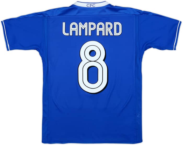 Camiseta de local del Chelsea 2003-05 Lampard #8 - 7/10 - (15-16 Años)
