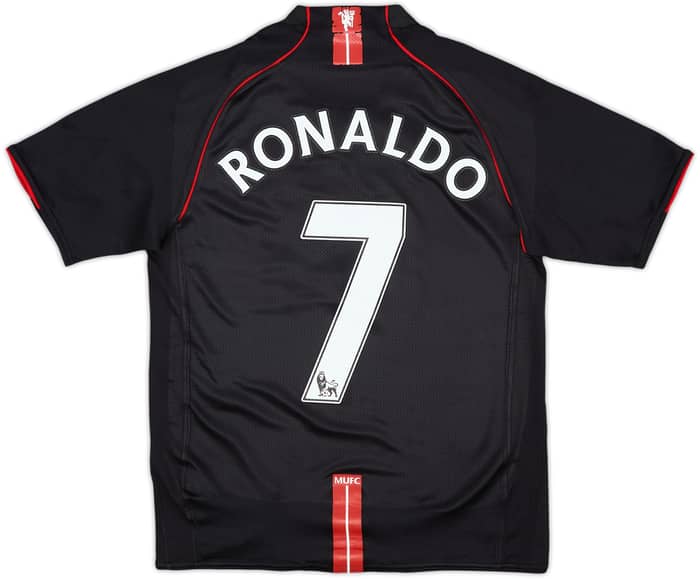 2007-08 Manchester United Away Shirt Ronaldo #7 - 6/10 - (13-15 Years)